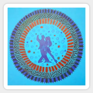 Mandala - Tango Argentino Sticker